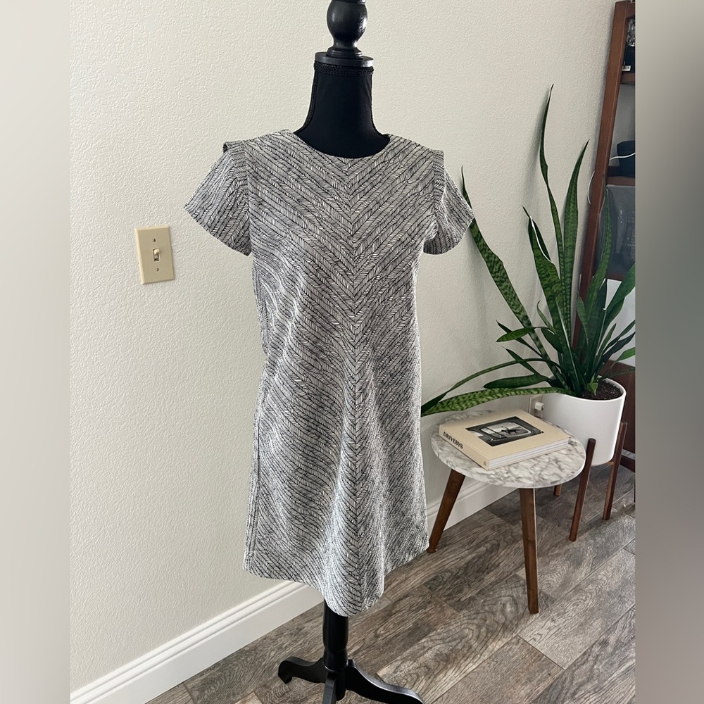 Zara Zigzag Mini Dress